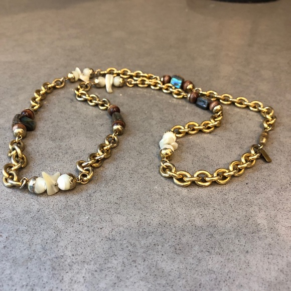 Vtg KJL Kenneth Jay Lane Gold Chain Necklace - Picture 6 of 14